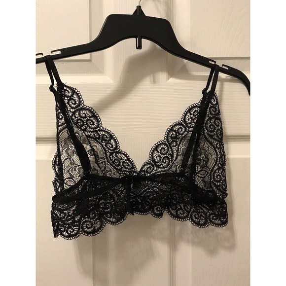 3 Piece Lingerie Lounge Set XL, Satin and Lace, Dark Green & Black - Picture 8 of 15